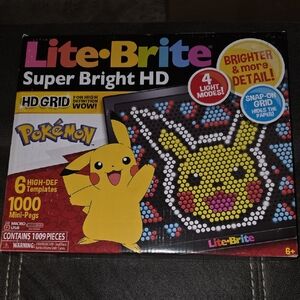 Hasbro Lite-Brite Super Bright HD with Yellow and Black